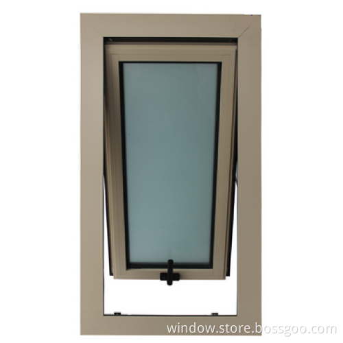 Aluminium double glazed awning window